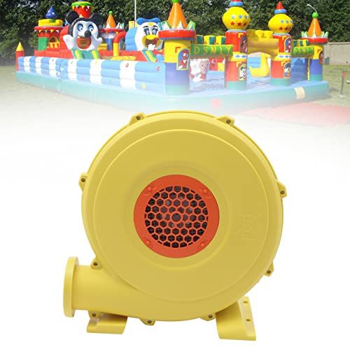Aohuada Ventilador de soplador de aire, ventilador turbo de 750 W, soplador radial, bomba de aire, soplador permanente para carreras al aire libre, publicidad arco, castillo hinchable, juguetes