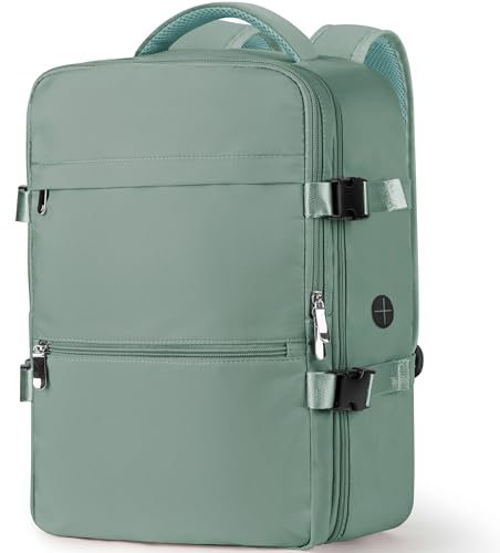 WOUIYO for Ryanair Cabin Bags 40x30x20 Underseat Cabin Bag, Anti Theft Travel Backpack Carry On Hand Luggage Bag, Waterproof Ryanair Cabin Bag with TSA Approved, Charging Hole