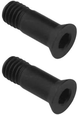 eMagTech 2pcs Titanium Alloy Fixing Screws Bicycle Rear Derailleur Bolt Bicycle Derailleur Guide Wheel Fixing Screw for Road Bike Mountain Bike, Black