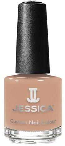 JESSICA Custom Colour Nail Polish | Award-Winning Polish | Strengthening Nail Polish, Long Lasting Nail Varnish | Chip-Resistant & Hard-Wearing for Salon-Quality Finish | Caramel Swirl | 14.8ml