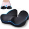 QUTOOL Seat Cushion Office Chair Cushion for Long Sitting Car Desk Chair Cushion Memory Foam Seat Cushion for Office Chair, Gaming Chair, Car Seat, Wheelchair