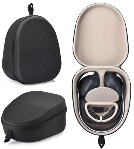 CBDYWVR Protective Storage Case for Sony PlayStation PULSE Elite™ Wireless Headset, in-Ear Headphones EVA Hard Box for Sony PlayStations Pulse Elite Headset - Shockproof and Drop-Resistant (Black)