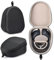 CBDYWVR Protective Storage Case for Sony PlayStation PULSE Elite™ Wireless Headset, in-Ear Headphones EVA Hard Box for Sony PlayStations Pulse Elite Headset - Shockproof and Drop-Resistant (Black)