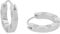 JOOP! Creolen Edelstahl Damen Ohrschmuck, 1,7 cm, Silber, Kommt in Schmuck Geschenk Box, 2038968