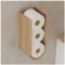 Support mural en bois pour rouleaux de papier toilette, étagère murale flottante en noyer, étagères de rangement suspendues pour mouchoirs