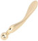 Qukaim Bâton de massage anti-rides en alliage de zinc, cuillère de massage anti-rides pour crème oculaire, soulagement de la fatigue, outil de soins du visage, design compact, léger