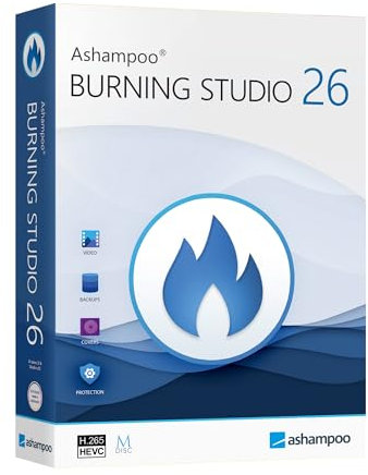 Burning Studio 26 - Brennen, Kopieren, Sicher, Rippen - der Multimedie Alleskönner für Windows 11, 10