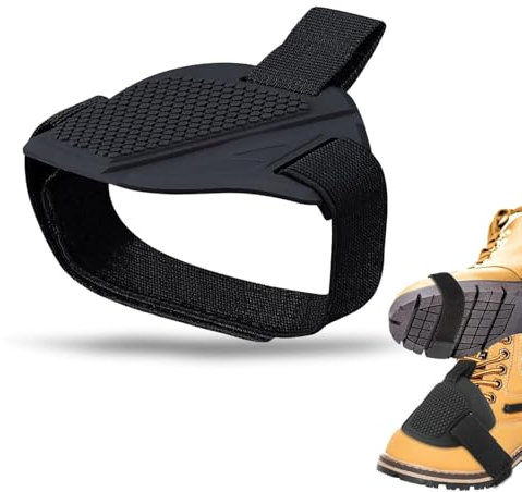 Cubre Zapatos para Palanca de Cambios de Moto para Proteger los Zapatos, Protector de Zapatos de Moto, Protector de Calzado para Motocicleta, Accesorios de Motocicleta(Negro)