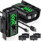 DXKK Rechargeable Battery Pack for Xbox One/Elite, 2X3600mWh(1500mAh) Controller Battery Pack for Xbox Series X/S & Controller Cover & USB-C Cable