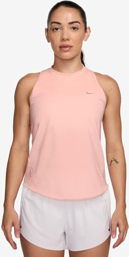 Nike Swift Dri-Fit Lauf-Tanktop Für Damen, Atmosphere/Reflective Silv, HQ0620-607, XS