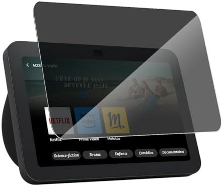 KARYLAX - Anti-Spionage-Displayschutz, Privacy-Displayschutzfolie, kompatibel mit Echo Show 8 (3. Generation) Tablet