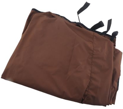 YUEHISY Courtyard Hollywoodschaukel-Kissenbezug, Leicht zu Reinigen, 190T Polyester-Taftgewebe, Geeignet für 3-Sitzer-Schaukelsitzkissenbezug, Grün (Kaffee)