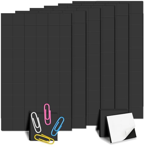 puiaxod 360 Stück Magnetfolie Selbstklebend Set, 15x15mm Magnet Klebepads | Extra Starke Magnetstreifen Zuschneidbar, Magnet Klebepads geeignet für Haushalt, Büro und Schule