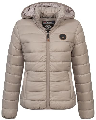 Geographical Norway Damen Winter Jacke Winterjacke Steppjacke Outdoor leicht Kapuzenjacke