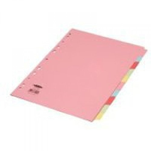 Concord Assorted A4 10 Part Divider