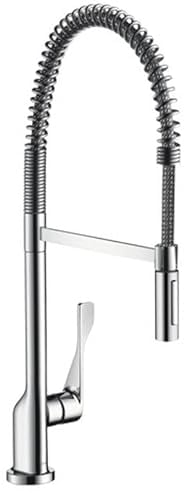 Hansgrohe Spültischarmatur Axor Citterio Semi Pro steel optik 39840800