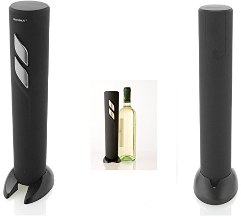 Brandani 57790 cavatappi elettrico nero in plastic