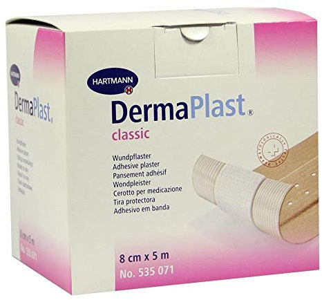 DERMAPLAST CLASSIC Wundpflaster 8 cmx5 m 1 St