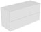 Keuco Sideboard Edition 11 31327, Bel, 2 Front -Auszüge, trüffel/Glas trüffel, 31327140100