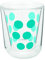 Zak Designs 1783-4715 Dot Dot Doppelwand Glas 7,5 cl, Blau