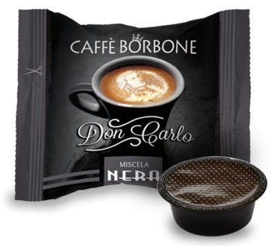 Caffè Borbone Dosettes de café compatibles A Modo Mio, mélange noir, rouge, bleu, or ou décaféiné, 50, 100, 200, 300, 400, 500 pièces 400 Miscela nera