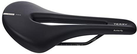Terry Herren Butterfly Arteria Max Fahrradsattel, Black, 12-15 cm