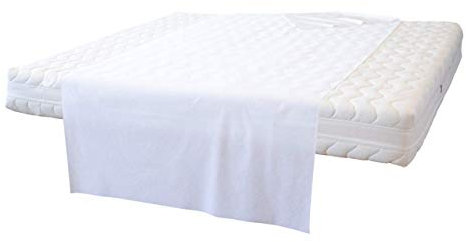 ROVESI TRAVERSE abbondante spugna di COTONE (oltre 210 gsm), assorbenti, impermeabili, traspiranti, lavabili - incontinenza anziani - bambini - coprimaterasso protezione letto matrimoniale (1-100x240)