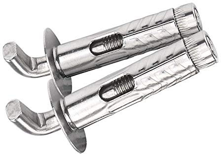 Crochet de chauffe-eau électrique à vis d'expansion en acier inoxydable 304-M10 * 100 (2 pièces)