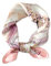 LumiSyne Foulards En Soie Pour Femme Série Imprimé Écharpe Carrée Motif Feuille d'Érable Artistique Soie Satinée De Haute Qualité Bandanas Bandeau Au Poignet Cadeaux Accessoires Senior