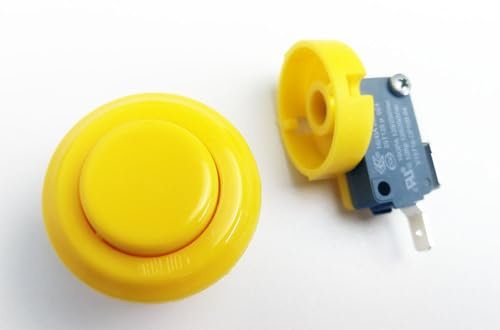MOD.07/C EDIERRE PULSANTE CABINATO - 4 COLORI DISPONIBILI (Giallo)