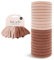 Kitsch Nylon Haargummis, kein Verheddern & kein Brechen, für Pferdeschwänze, Hochsteckfrisuren & Zöpfe, für alle Haartypen, nahtlos, schadensfrei, 20 Stück, in Blush, für Mädchen & Frauen