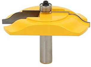 1/2 Inch Shank T-Slot Router Bit Woodworking Cove Raised Panel Router Bit Door Wood Milling Cutter for Door and Window Frame Edge