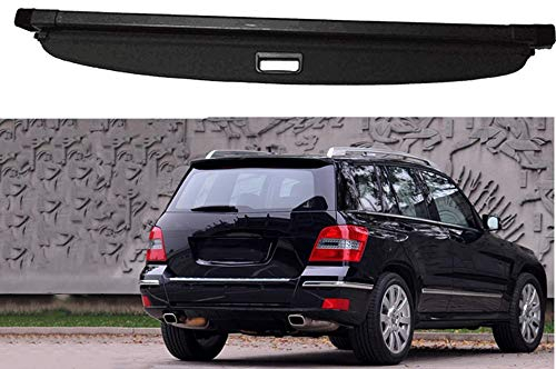 Aojiek Auto Laderaumabdeckung Kofferraumabdeckung Rollo FüR Mercedes Benz Glk-Class Glk350 Glk300 2008-2015 Kofferraum Schutz Abdeckung GepäCkraumabdeckung Einziehbar