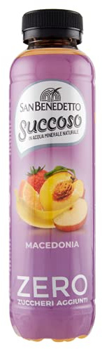 12x San Benedetto Succoso zero Macedonia PET flasche ohne zucker 40cl ACE Fruchtsaft saft
