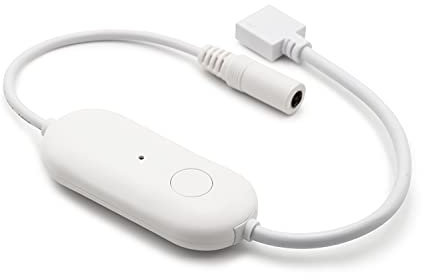 NITYAM Smart Controller Wi-Fi per striscia LED, multicolore (RGB) + telecomando a infrarossi (IR) 24 tasti, compatibile con smart phones iOS e Android + Assistants vocali Amazon/Google/Siri