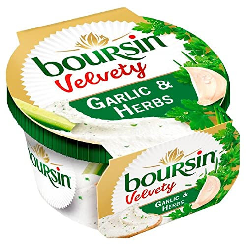 Boursin Velvety Garlic & Herb Whipped French Cheese Dip 125g