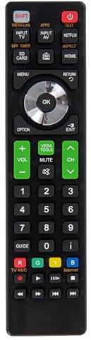 Allotech Télécommande de Rechange Universelle - Compatible avec TV PANASONIC