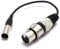 VITALCO XLR Mini Maschio a XLR Femmina Adattatore Audio Connettore per Microfono Cavo