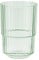 APS Bicchiere in plastica Tritan di alta qualità con 0,4 litri, senza BPA, impilabile, infrangibile, riutilizzabile, lavabile in lavastoviglie, 400 ml, verde chiaro