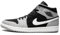 Nike Herren Air Jordan 1 Mid Se Schuhe Dm1200, Black/University Rot-Weiß, 40 EU
