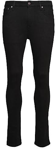 Superdry Herren Slim Fit Jeans Hose, Venom Washed Black, 32W x 34L