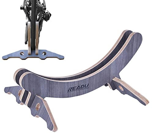 Sol Porte-vélos - Porte-vélos en bois pour garage - rangement vélo sur pied pour sol, garage, bord route, appartement, magasin vélos
