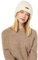 UGG Wasserabweisende, lockige Schaffell-Mütze, kastanienbraun, L/XL