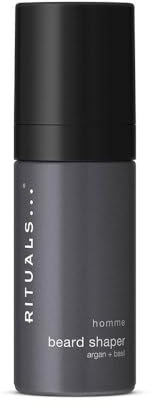 RITUALS Homme Beard Shaper für Männer, Styling- und Pflegecreme mit Arganöl und Basilikum, formt und macht das Barthaar weich, 30 ml