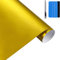 NewL 50 cm x 150 cm Gold gebürsteter Edelstahl Metallic Vinyl Folie Folie Matt Gebürstetes Chrom Auto Wrapping Folie Aufkleber Folie Folie Folie Aufkleber Bogen für Motor Laptop Möbel (Gold)