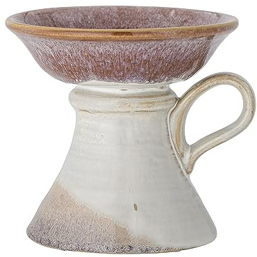 Bloomingville Soreyah Kerzenhalter, Rose, Steingut