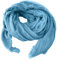 Niklarson Schal Tuch hellblau 190x100cm Damen Poncho Stola Gauze Viskose T5075