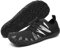 Mishansha Badeschuhe Herren Wasserschuhe Damen Schwimmschuhe Aquaschuhe Strandschuhe Barfußschuhe Neoprenschuhe Schnell Trocknend Surfschuhe mit Breiter Zehenbox Nachtschwarz EU Gr.42