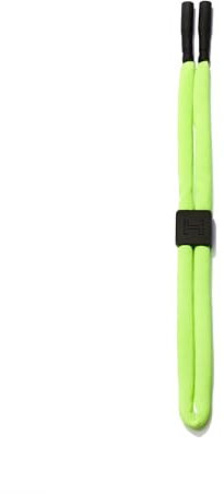 HAWKERS Cordón para Gafas Flotante, Diseñado para Practicar Cualquier Deporte Acuático, Enganches de Seguridad Engomados y Stopper Ajustable, Sujeción Extrema, Verde Amarillo