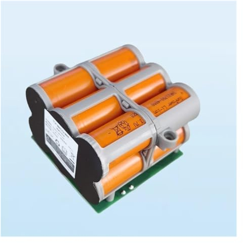 Batteria sostitutiva for aspirapolvere, compatibile for Tineco Floor ONE S5 PRO 2/S5, Lavapavimenti Smart/Steam cordless Accessori Batteria agli ioni di litio 21,6 V (Color : Orange Battery)